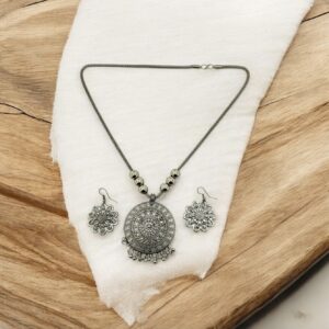 Oxidised Necklace set
